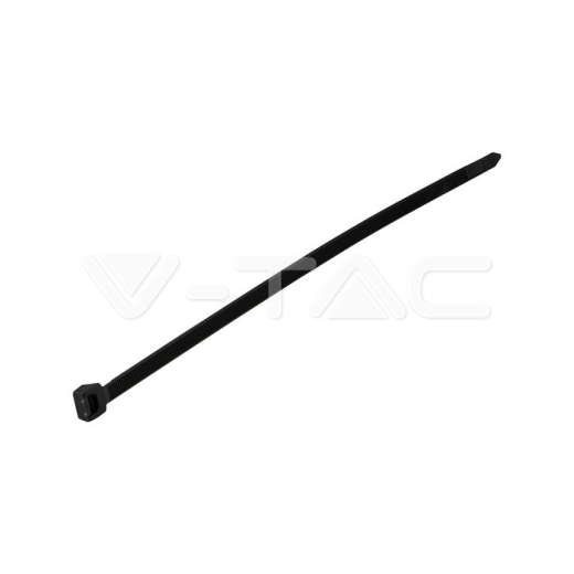 Cable Tie - 2.5 x 200mm Black 100 pcs/pack - 2