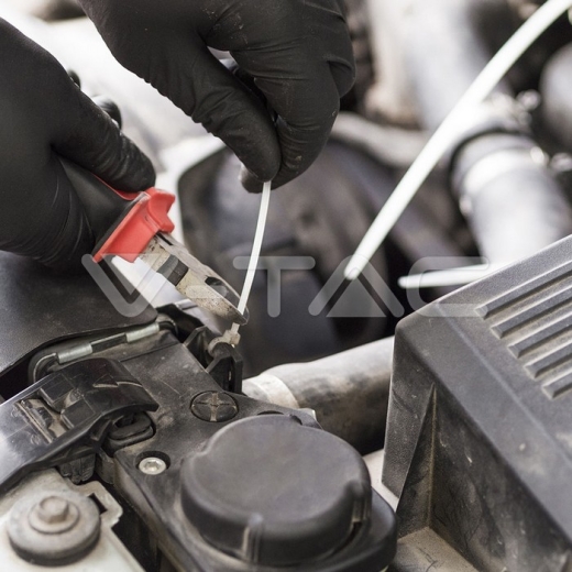 Bridas - 3.5 x 200mm blancas bolsa de 100 - 6