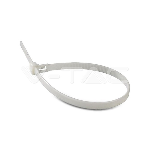 Cable Tie - 4.5 x 300mm White 100 pcs/pack - 1