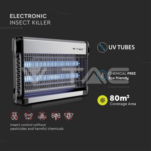 2 x 10W Electronic Insect Killer - 4