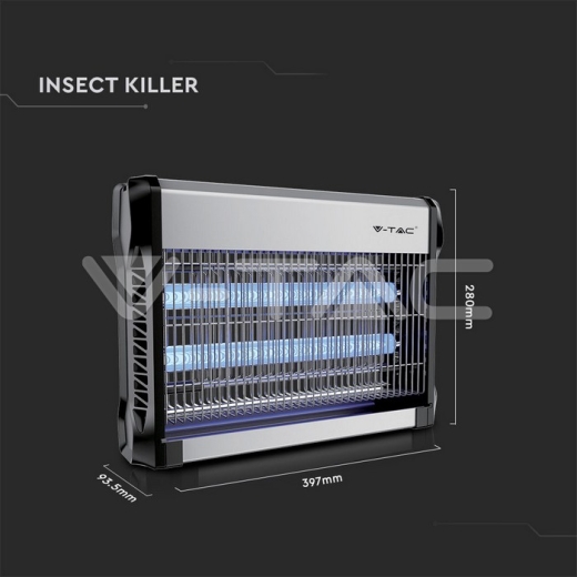 2 x 10W Electronic Insect Killer - 6