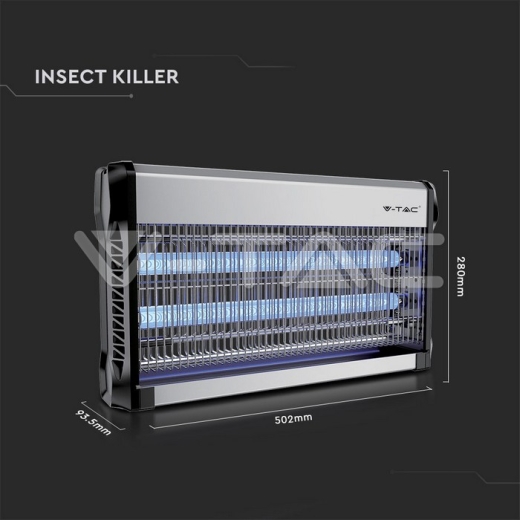 Aparato electrónico antiinsectos 2 x 15W - 6