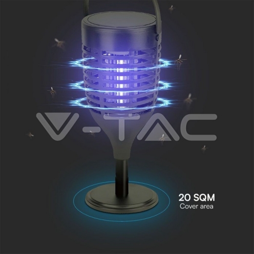 Instalación de Solar Bug Zapper 3 tipos - 6