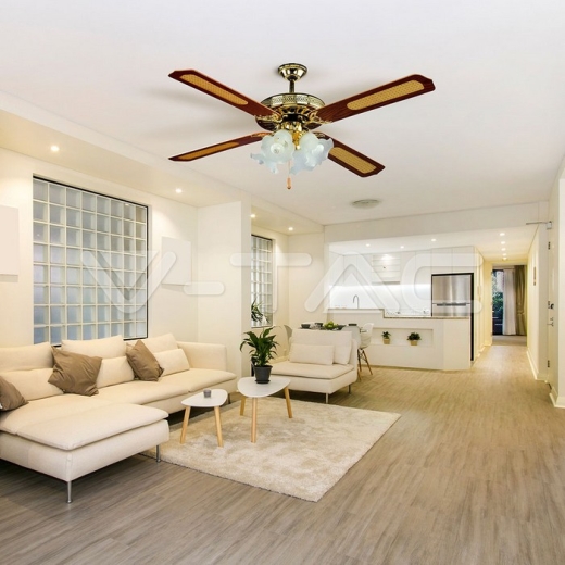 Ventilador de techo 55W 4 x E27 LED 4 cuchillas АC Motor - 8