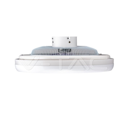 45W LED Box Fan Ceiling Light RF Control 3 in 1 Motor Grey Ring - 4