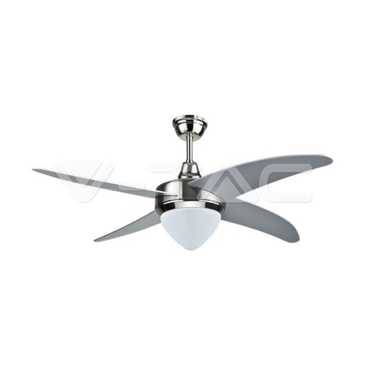 15W 3 in 1 LED Ceiling Fan RF Kontrol 4 Blades 60W AC Motor - 1