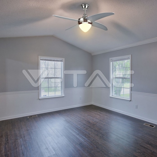 15W 3 in 1 LED Ceiling Fan RF Kontrol 4 Blades 60W AC Motor - 8