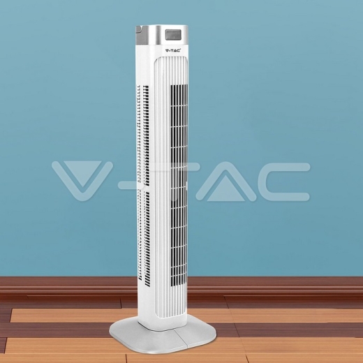 Ventilador LED 55W 36 Inches Blanco - 11