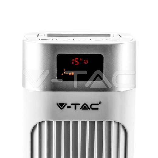 Ventilador LED 55W 36 Inches Blanco - 5