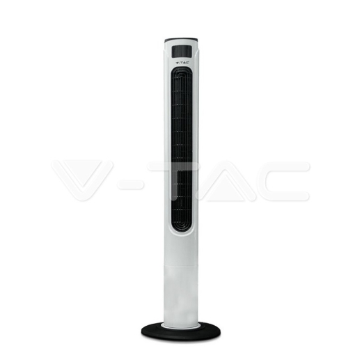 Ventilador LED 55W 36 Inches Blanco & Negro - 1