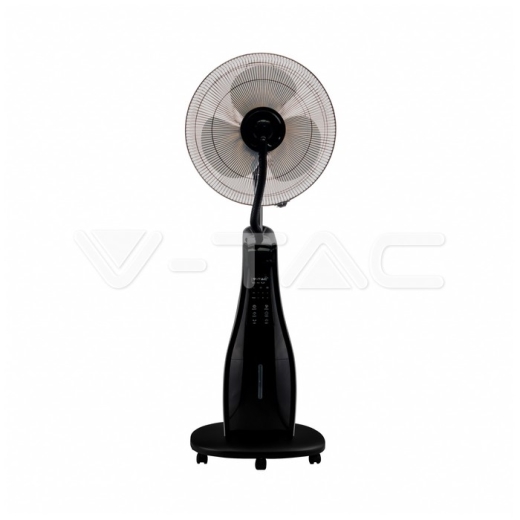 80W LED Mist Fan with Remote Control Round 3 Blades - 2