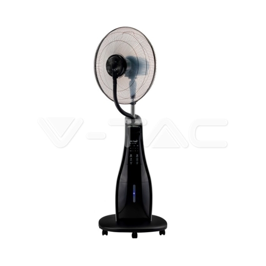 80W LED Mist Fan with Remote Control Round 3 Blades - 3