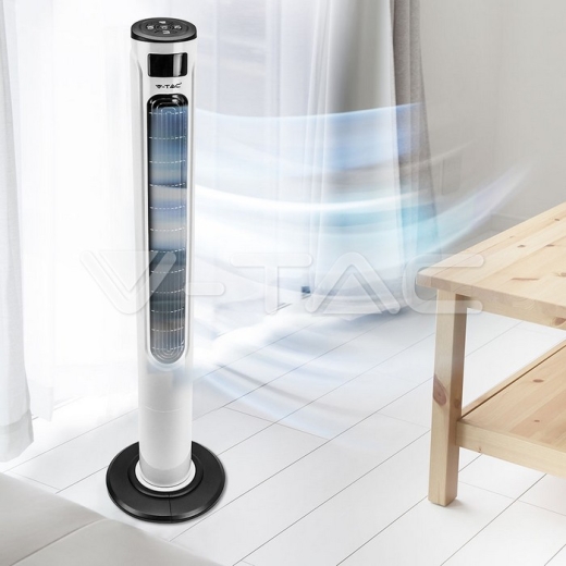 Ventilador de LED 55W Display de temperatura compatible con Amazon & Google Home - 10