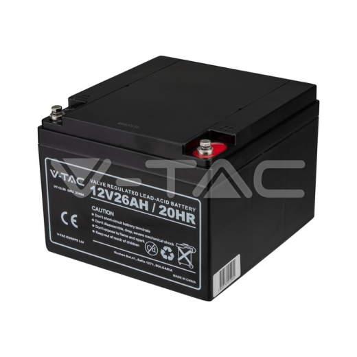26Ah 12V Lead Acid Battery M5 175*165*127*127mm - 1