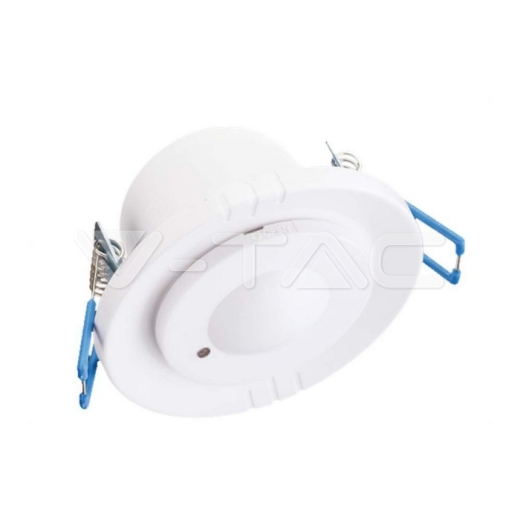 Sensor de Movimiento Microondas 300W 360'D Cuerpo Blanco - 1