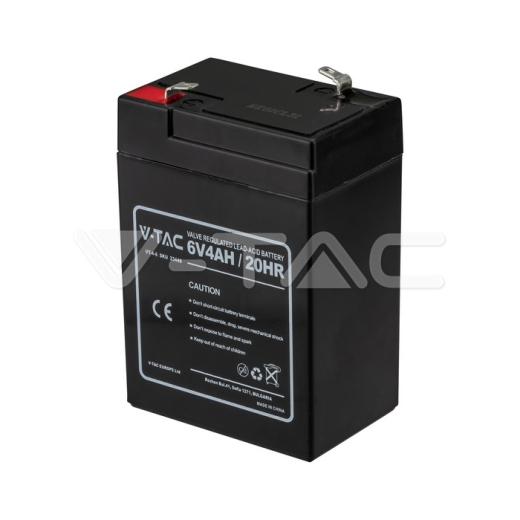 4Ah 6V Lead Acid Battery T1 70*47*101(107)mm - 1