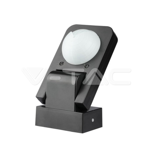 Sensor de movimiento infrarrojo negro 360° 1000W Ajustable - 1
