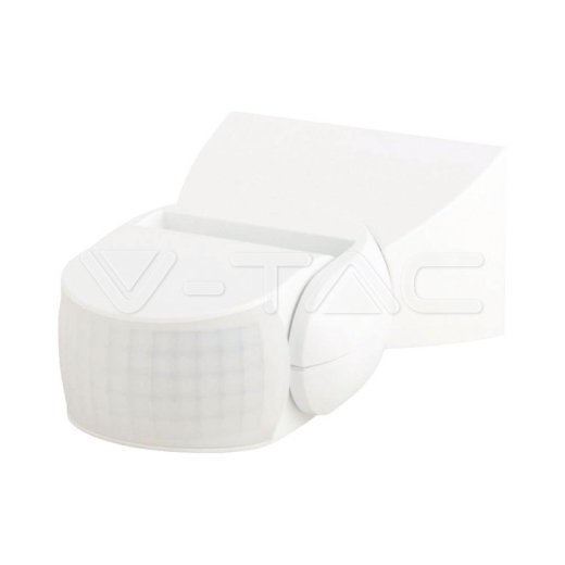 300W Infrared Motion Sensor 180'D White Body IP65 - 1