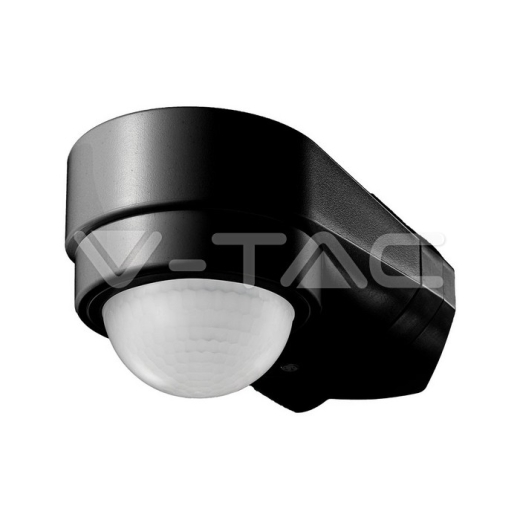 Sensor de movimiento Infrarrojo cuerpo Negro Corner 240° - 1