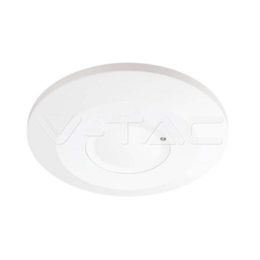 Sensor de movimiento de microondas de 1000 W 360'D Cuerpo blanco - 1