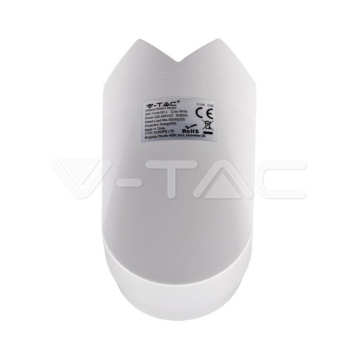 Sensor de movimiento infrarrojo blanco montaje en esquina 240° - 3