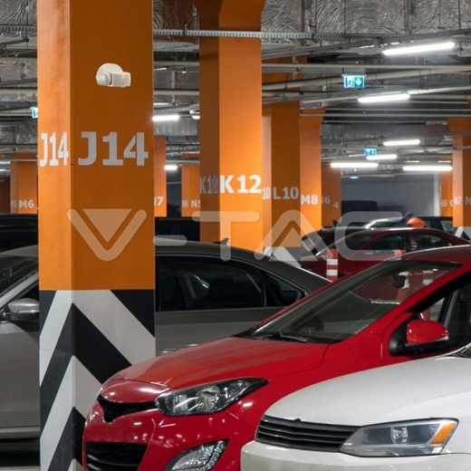 Sensor de movimiento infrarrojo blanco - 7