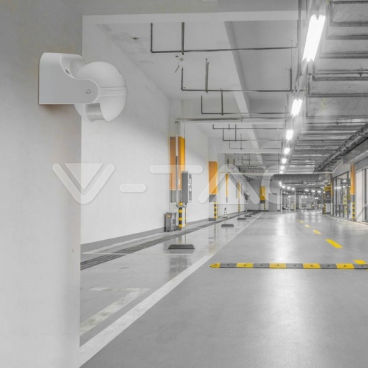 Sensor de movimiento infrarrojo blanco 180° - 11