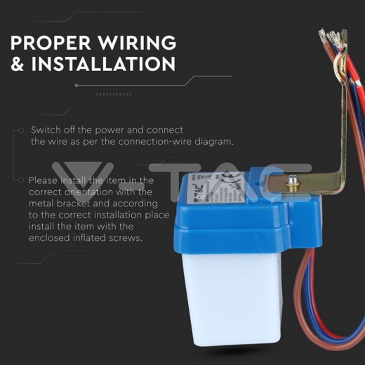 Sensor de control de la luz Fotocélula - 5