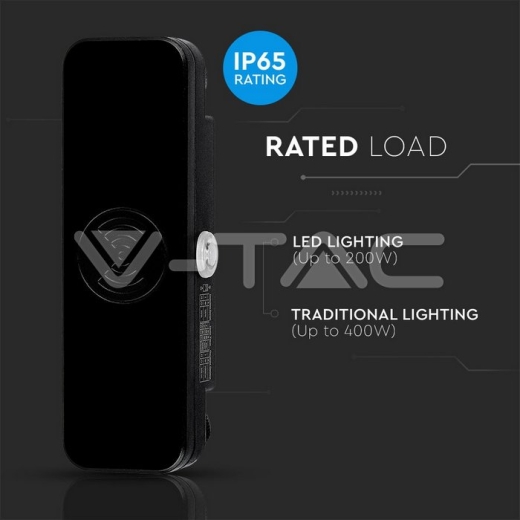 Microwave Sensor de movimiento Negro - 3