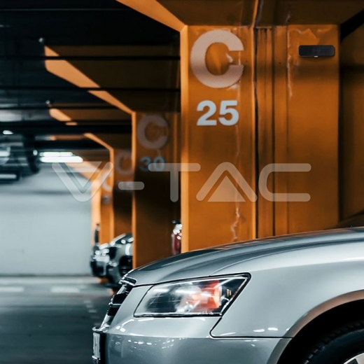 Microwave Sensor de movimiento Negro - 8