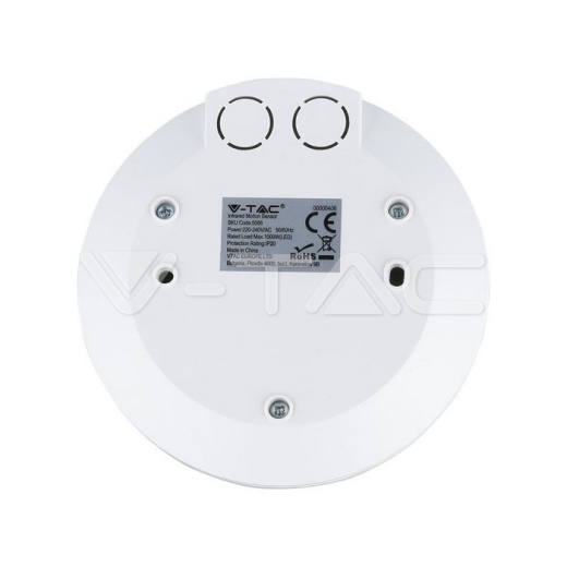 Sensor de movimiento de techo Blanco mate - 5