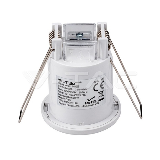 Sensor de movimiento PIR para techo cuerpo Blanco - 2