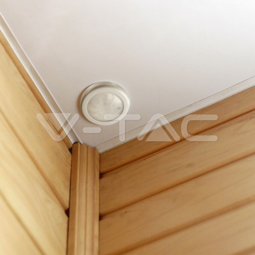 Sensor de movimiento PIR para techo cuerpo Blanco - 9