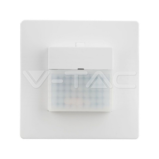 Sensor PIR Línea Dos Hilos Tasa de Detección 120º Cuerpo Blanco - 2