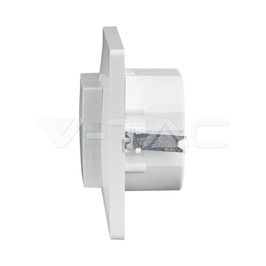 Sensor PIR Línea Dos Hilos Tasa de Detección 120º Cuerpo Blanco - 3