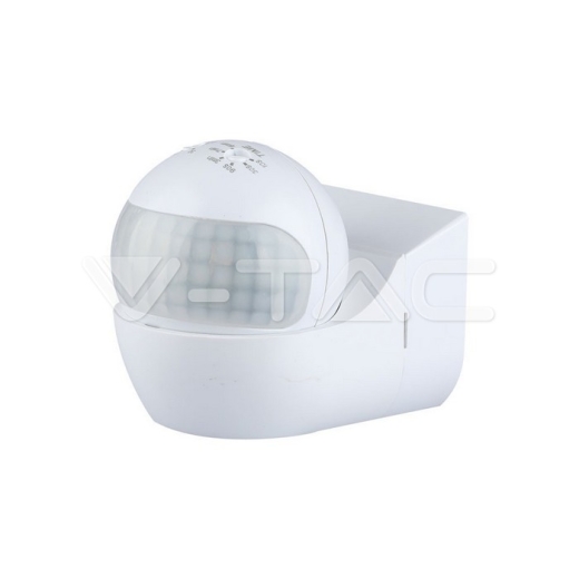 PIR Wall Sensor Moving Head White - 1