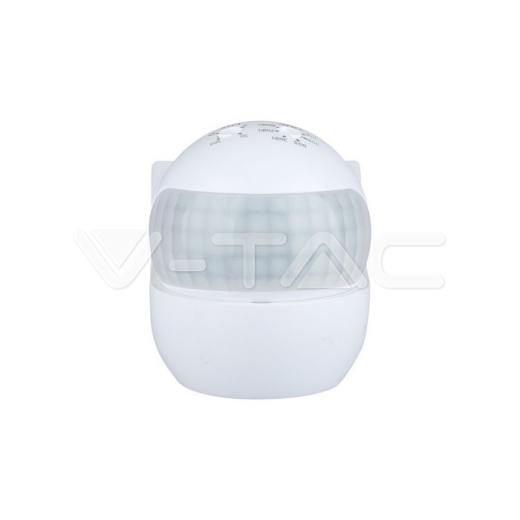 PIR Wall Sensor Moving Head White - 3