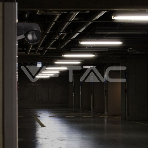 Sensor de pared PIR con cabezal móvil negro completo - 5