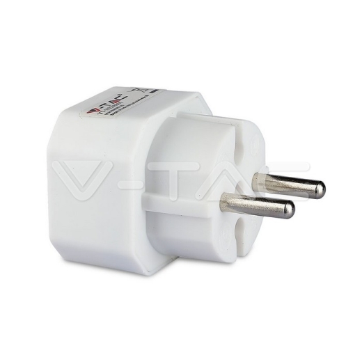 2 Outlet Adapter 2.5A White Label Poly Bag - 3