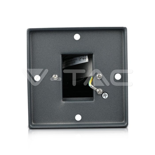 Enchufe jardín 2 tomas corriente y lámpara E27 IP44 - 6