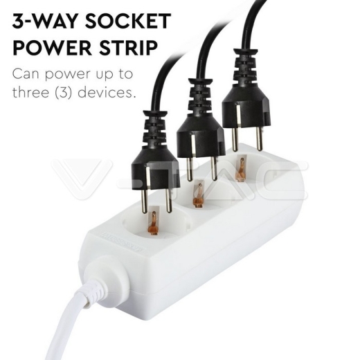 3 Power Strip Cable 1.5m - 4