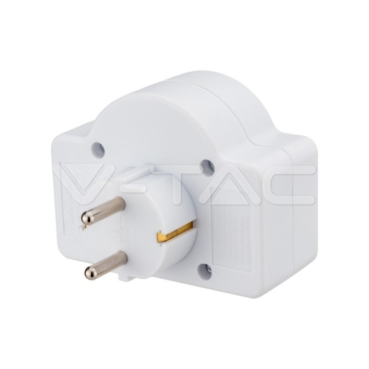 3 Outlet Power Adapter Earth Contact Switch 16A 250V - 3