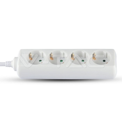 Enchufe 4 tomas con cable 1.5m - 2