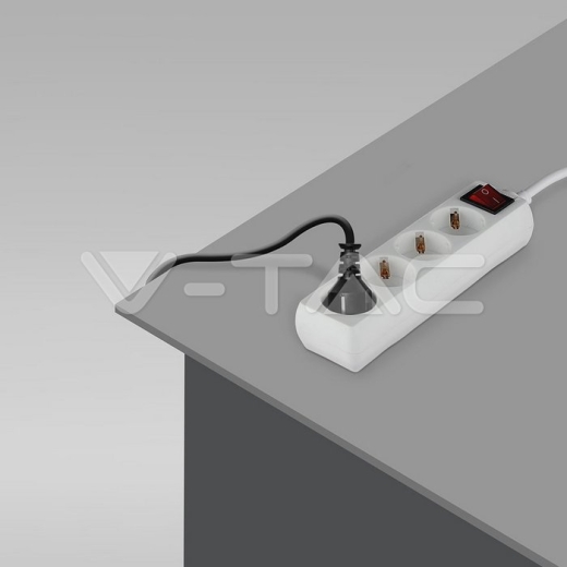 Enchufe 4 tomas con interruptor y cable 5m - 11