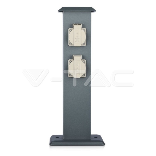 Enchufe jardín 4 tomas corriente IP44 - 2