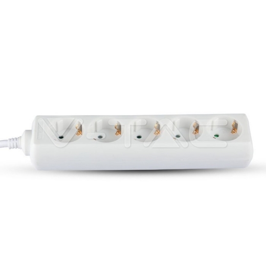 Enchufe 5 tomas con cable 1.5m - 2