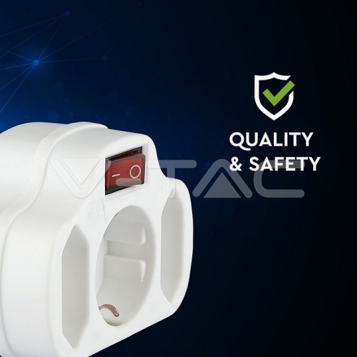 Adapter Switch 2 x 2.5A 1 x 16A - 7