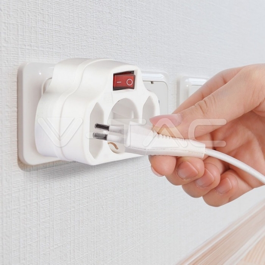 Adapter Switch 2 x 2.5A 1 x 16A - 8