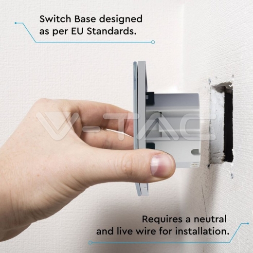 EU Wi-Fi Wall Socket White - 9