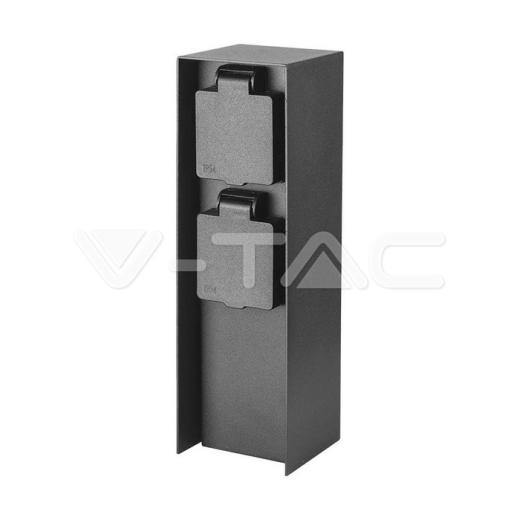 Base para Bolardo 16A max. Pila de potencia de 3600W de acero inoxidable. - 1